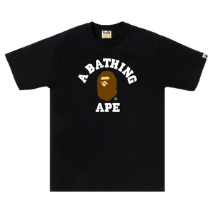 BAPE College Tee 'Black' - Living Legend