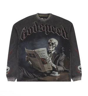 Godspeed Black Monday Thermal LS (Black wash) - Living Legend