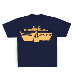 Hellstar Speed Navy/Gold Tee