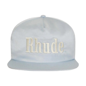 Rhude Satin Logo Cap 'Sky Blue' - Living Legend