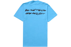 Supreme Futura Box Logo Tee Bright Blue - Living Legend