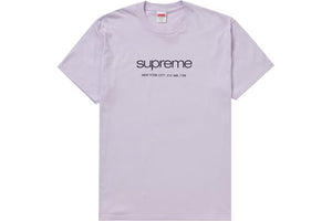 Supreme (New York) Shop Tee Light Purple - Living Legend