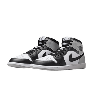 Nike Air Jordan 1 Mid Shoes White Black - Living Legend