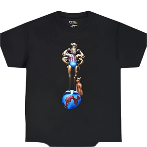 Travis Scott Utopia is in Miami Circus Maximus Tee Faded Black - Living Legend