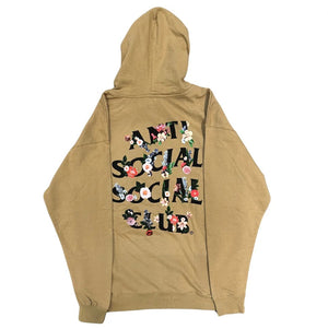 ANTI SOCIAL SOCIAL CLUB SELF CONCLUSION BEIGE HOODIE - Living Legend