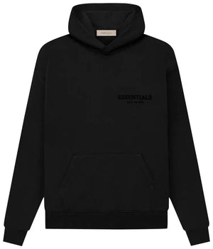 Fear of God Essentials Pullover Chest Logo Hoodie Stretch Limo/Black - Living Legend