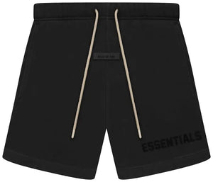 Fear of God Essentials Sweatshort 'Jet Black' - Living Legend