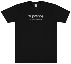 Supreme NYC Coordinates T-Shirt - Living Legend