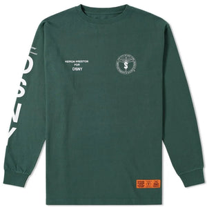 Heron Preston x DSNY Long Sleeve – Green (Tagged XS, fits like a Small) - Living Legend