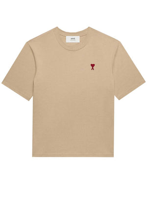 AMI Paris Red Ami de Coeur T-Shirt – Champagne - Living Legend