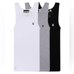 Hellstar Men's Tank Top 3-Pack - Black, Gray, and White