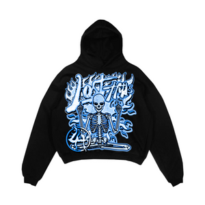Lost Hills Hoodie - Yoga Skeleton