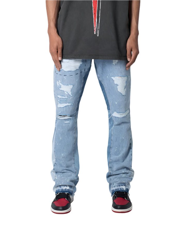 B508 Flare Denim Jeans - Living Legend
