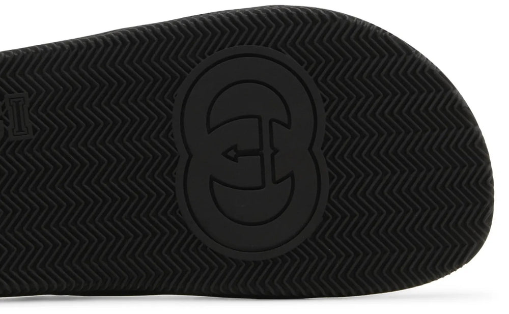 Gucci Agrado Grg Rubber Slide Black Blue Green Red - Living Legend