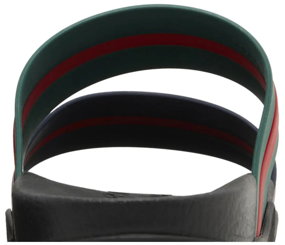 Gucci Agrado Grg Rubber Slide Black Blue Green Red - Living Legend