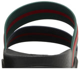 Gucci Agrado Grg Rubber Slide Black Blue Green Red - Living Legend