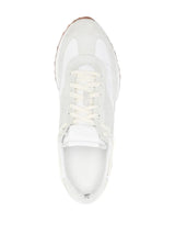 RHUDE Gray Runner Sneakers In White/grey - Living Legend