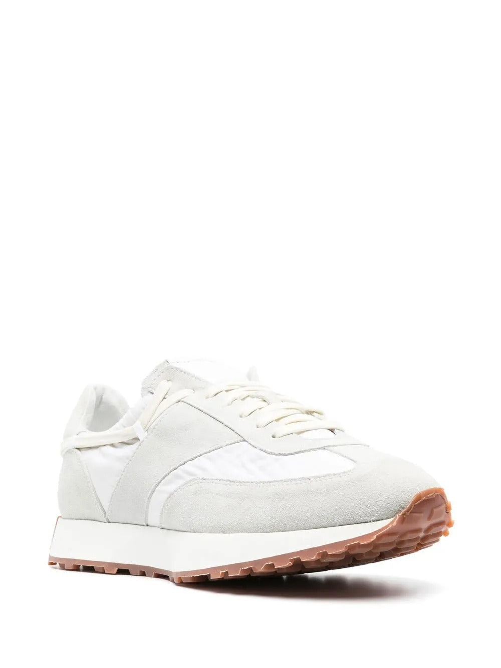 RHUDE Gray Runner Sneakers In White/grey - Living Legend