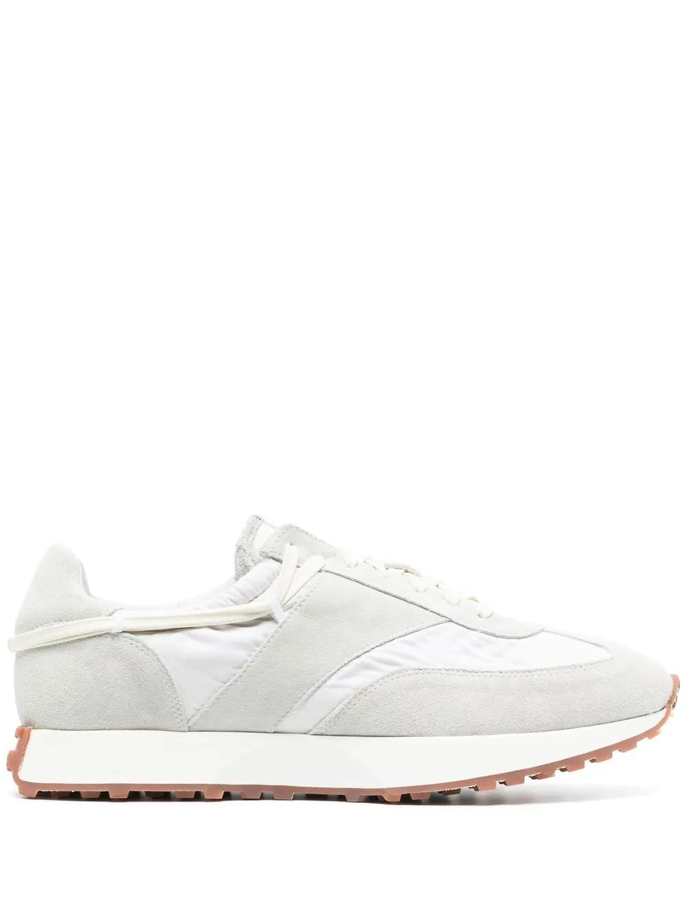 RHUDE Gray Runner Sneakers In White/grey - Living Legend