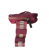Lululemon Everywhere Belt Bag Wordmark Deep Luxe Burgundy Red Gold Logo