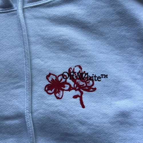 Off-White CNY Cropped Hoodie - Living Legend