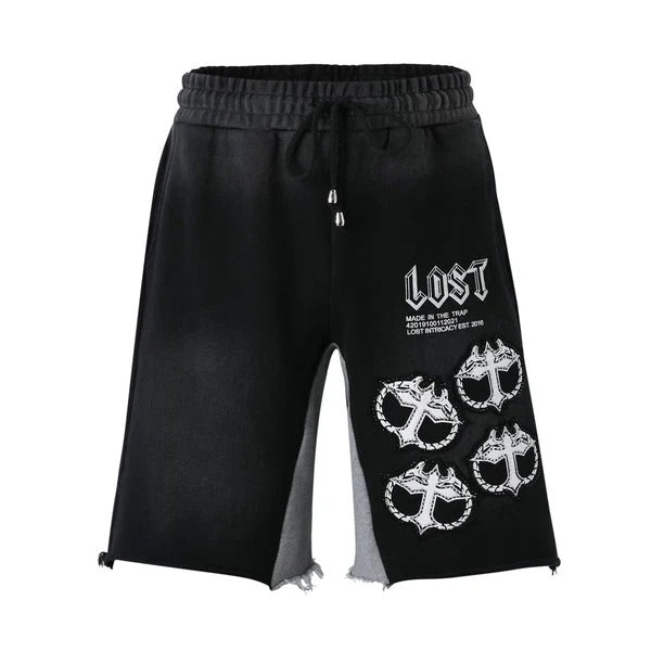 Lost Intricacy "MITT" Shorts Black/Grey - Living Legend