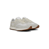 Rhude White Gray Runner Sneakers Men's Suede Canvas Low Top Shoes