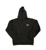 Revenge Basic Embroidered Classic Logo Hoodie Black - Living Legend