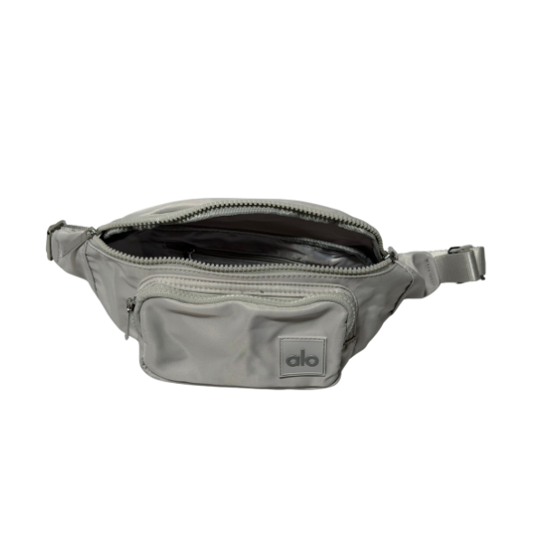 Alo Yoga Belt Bag Light Silver Crossbody Fanny Pack