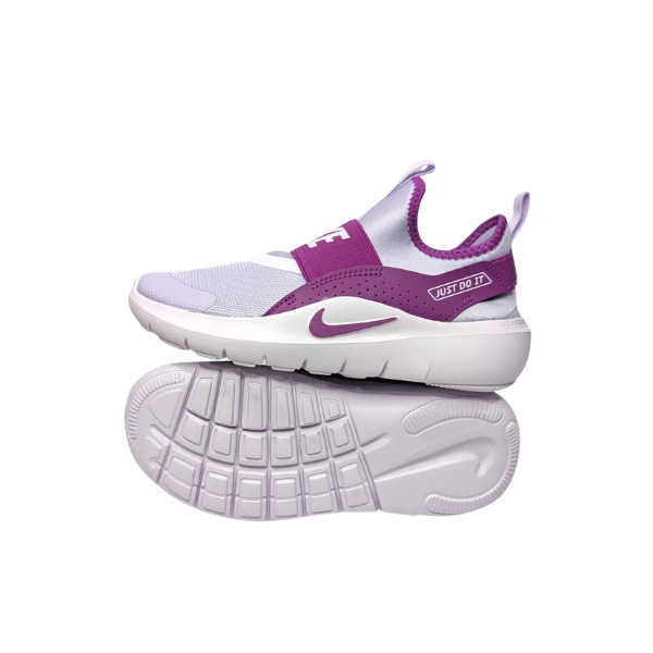 Nike Flex Runner 4 (PS) Violet Mist Girl's Slip On Sneakers