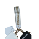 Lululemon Dual Pouch Wristlet White/Black/Gold