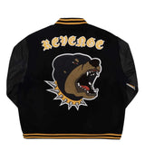 Revenge Rottweiler Varsity Jacket Black - Living Legend