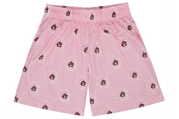 Bravest Studios Anarchy Pink Mesh Shorts - Living Legend