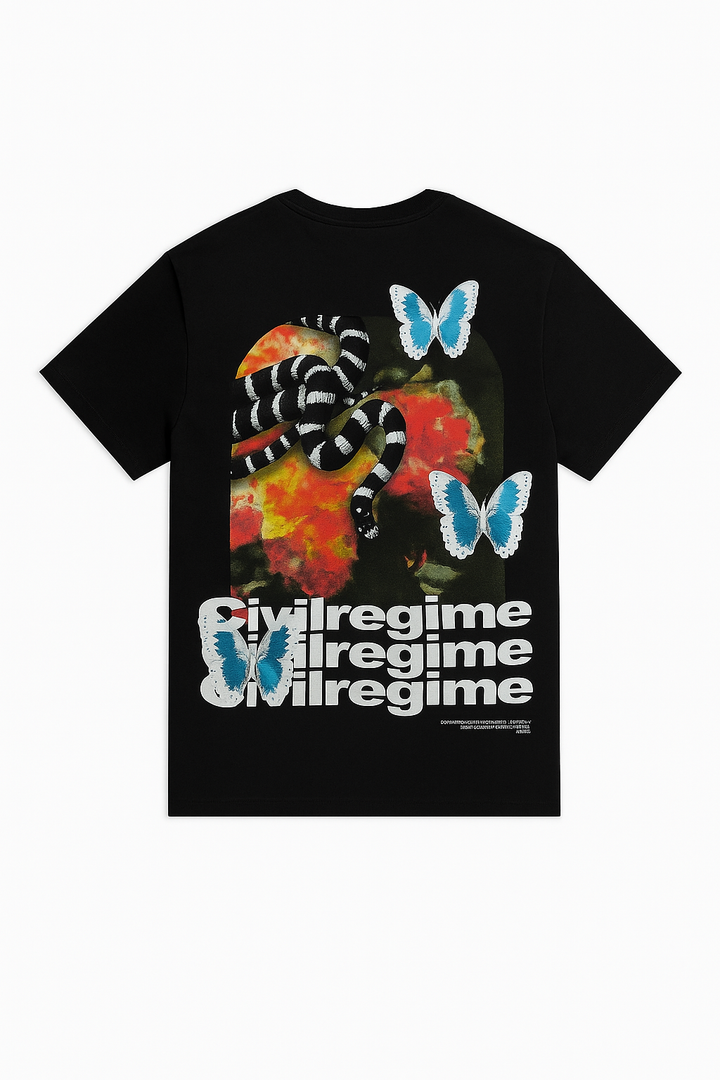 The Civil Regime Delicate Beauty Classic Tee - Living Legend