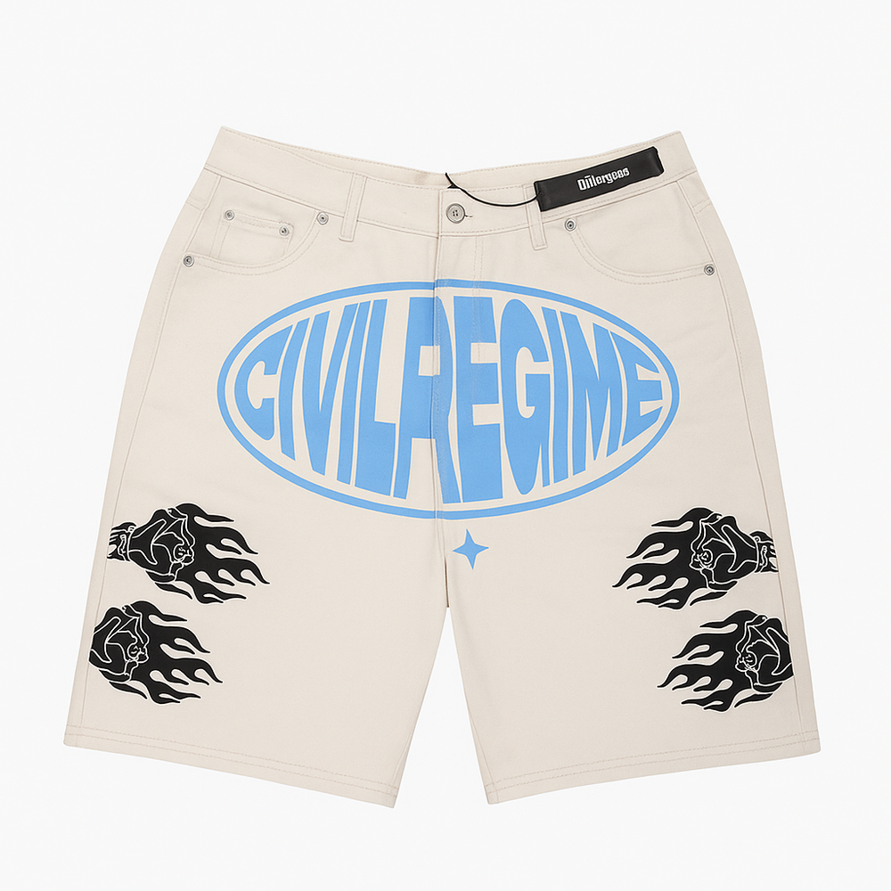 Civil Regime Bloom Nostalgia Chaos Shorts - Living Legend