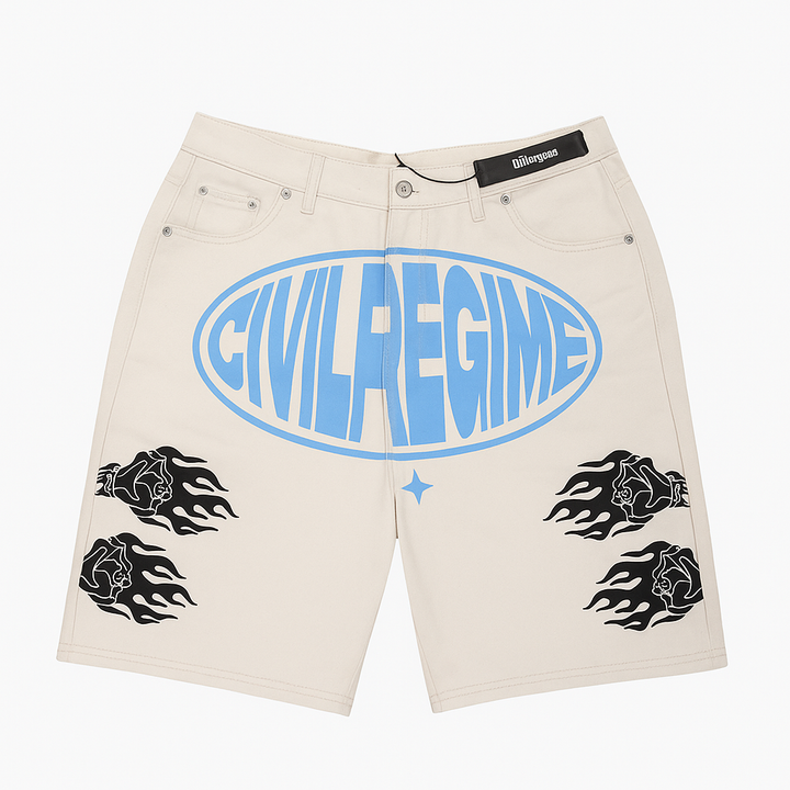 Civil Regime Bloom Nostalgia Chaos Shorts - Living Legend
