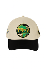 Homme Femme FTY Trucker Hat Black Ivory Snapback Cap