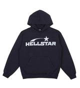 Hellstar Studios Basic Logo Hoodie Faded Black - Living Legend