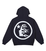Hellstar Studios Basic Logo Hoodie Faded Black - Living Legend