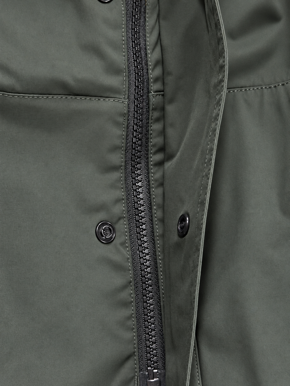 SINCLAIR Two Tone Hooded Jacket Men's Large Black Grey Zip Up Streetwear NWT
