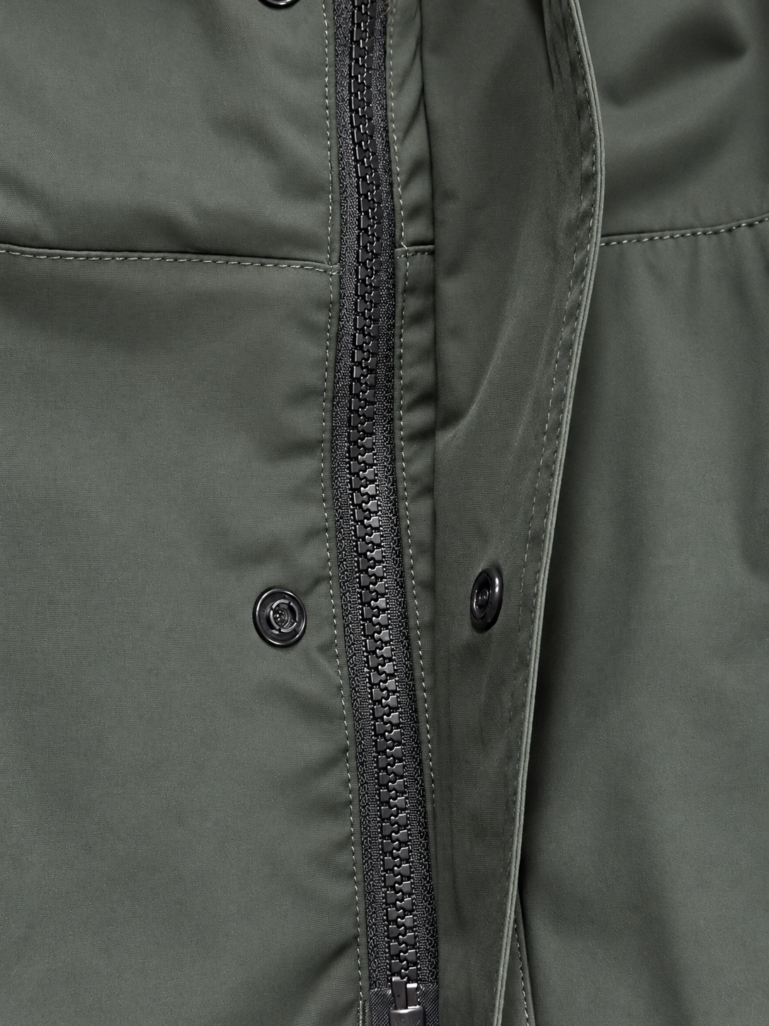 SINCLAIR Two Tone Hooded Jacket Men's Large Black Grey Zip Up Streetwear NWT