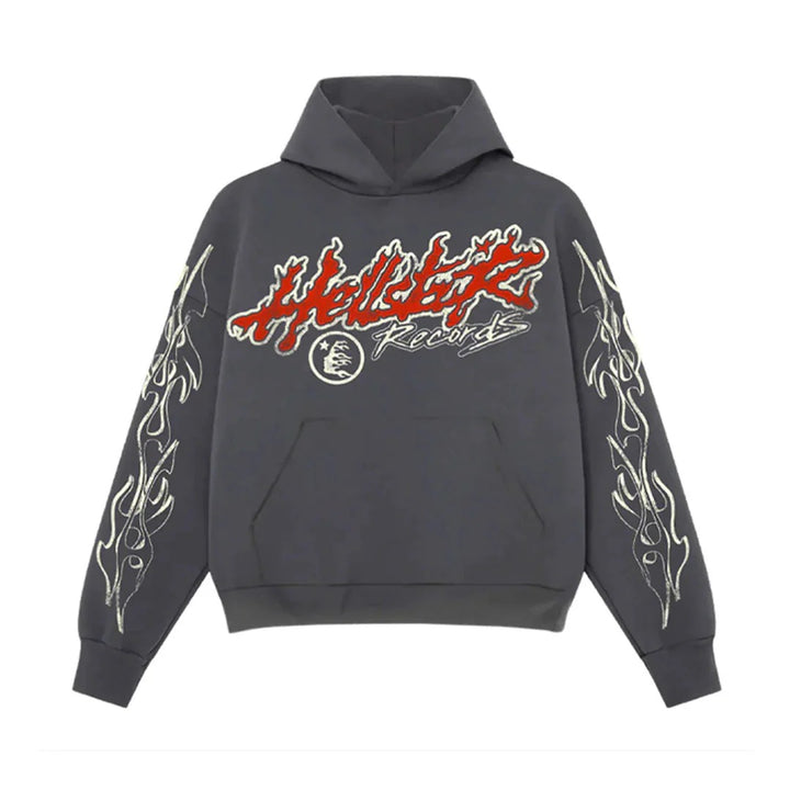 Hellstar Studios Records Tour Hoodie Faded Black - Living Legend