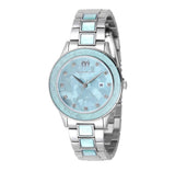 TechnoMarine Sea Seafoam Glow Women's Watch - 33mm, Steel (TM-725054)