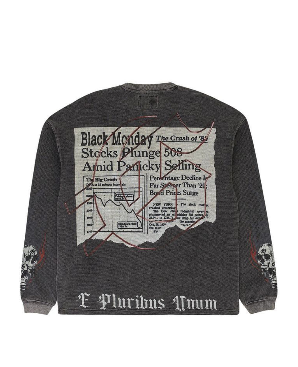 Godspeed Black Monday Thermal LS (Black wash) - Living Legend