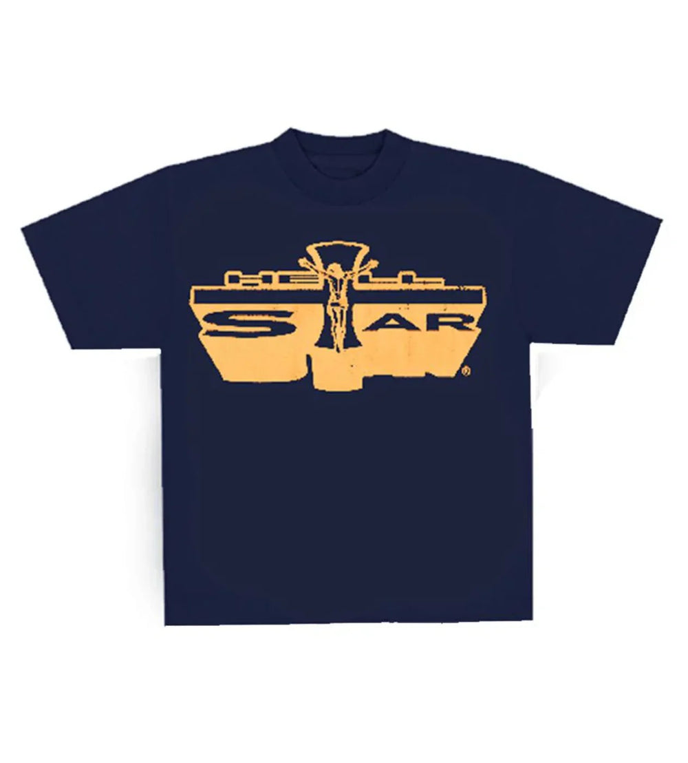 Hellstar Speed Navy/Gold Tee (Overseas Exclusive 2023) - Living Legend