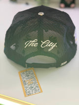 DVNIELLUU OG SF: Strength in Faith Trucker (Black Corduroy/Mesh