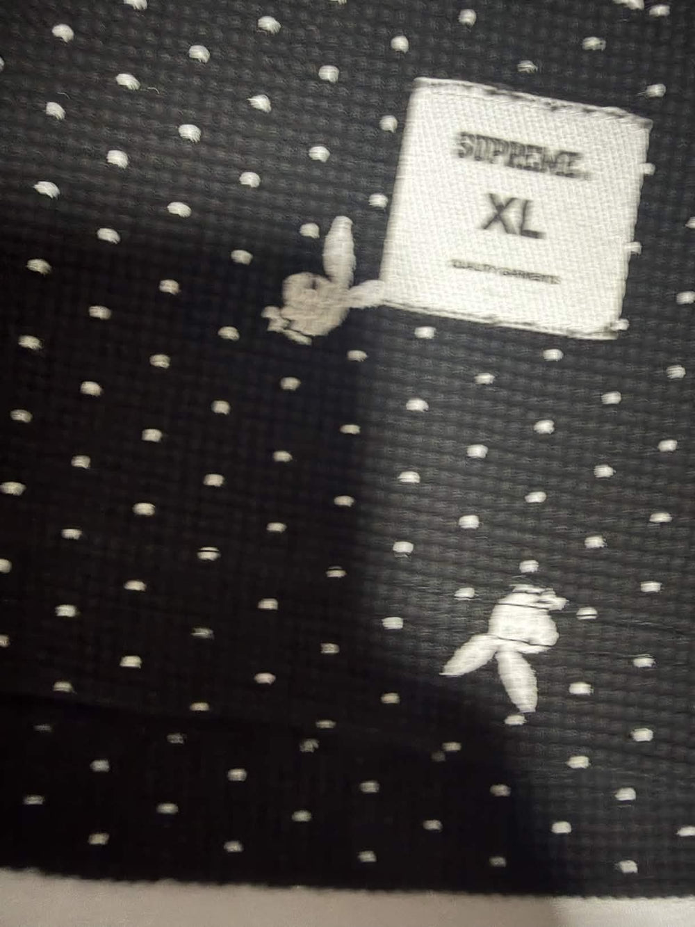 Supreme x Playboy Waffle Thermal – Size XL (Worn 9/10)