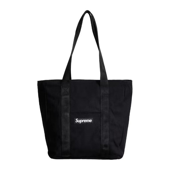 Supreme Black Canvas Tote - Living Legend