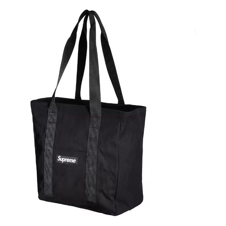 Supreme Black Canvas Tote - Living Legend