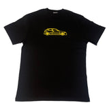 Market Studios Black "Honda Civic" Tee - Living Legend